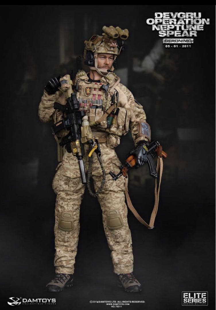 DAMTOYS 1/6　DEVGRU ネプチューン・スピア作戦 ジェロニモ