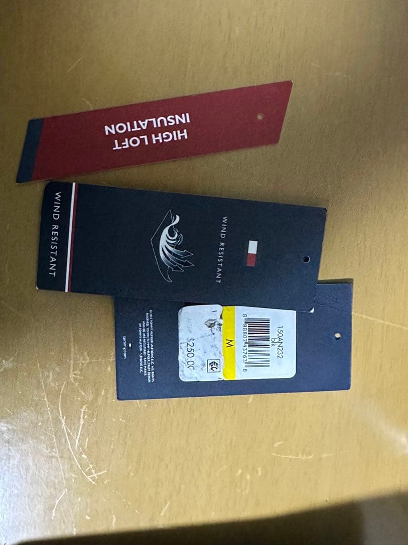 トミーヒルフィガー ダウンジャケット 光沢