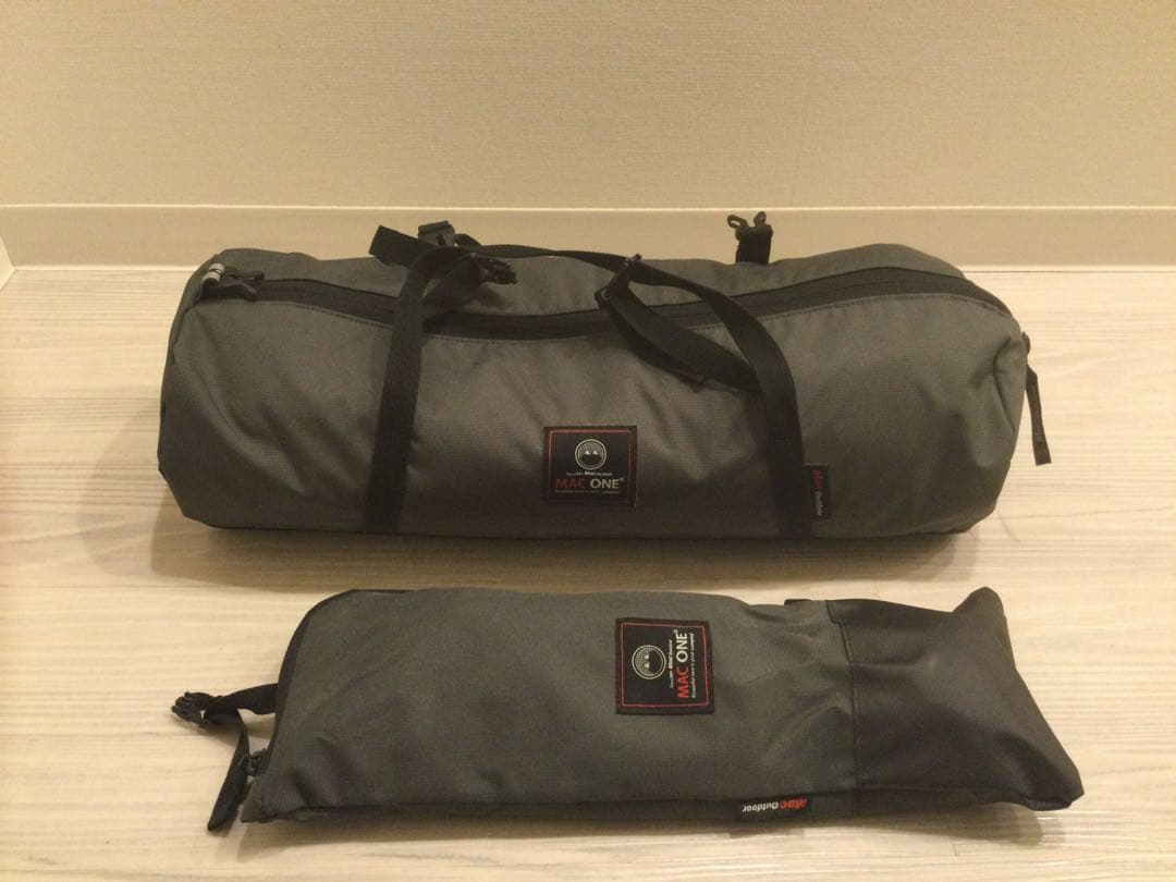 [最終値下げ]マックアウトドア Mac one ヘキサタープ チャコール　M