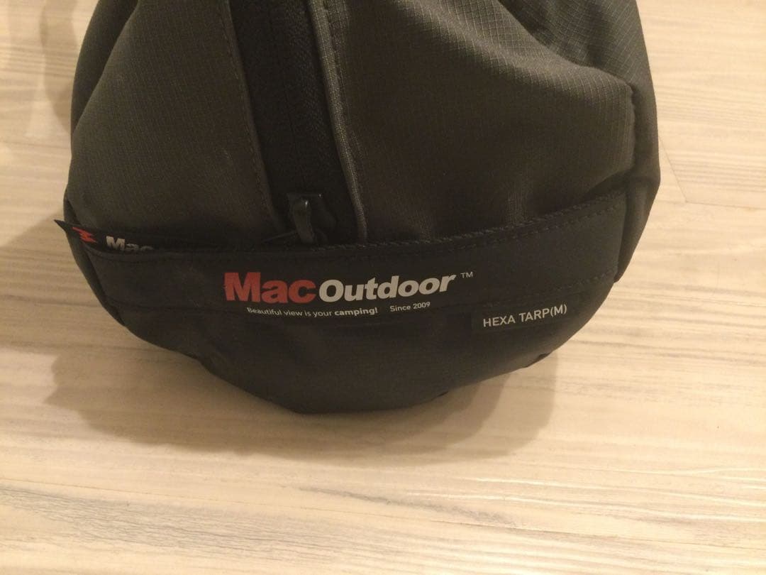 [最終値下げ]マックアウトドア Mac one ヘキサタープ チャコール　M