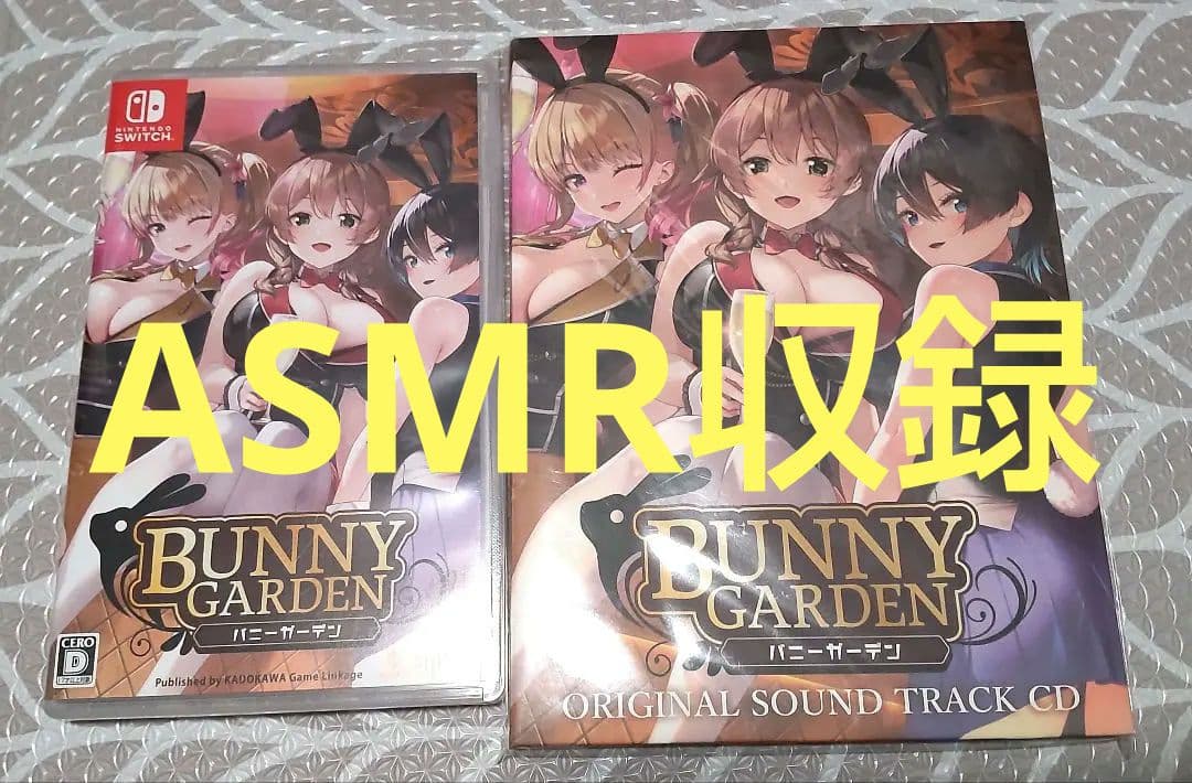 switch バニーガーデン　オリジナルサウンドトラックCD　アートブックセット