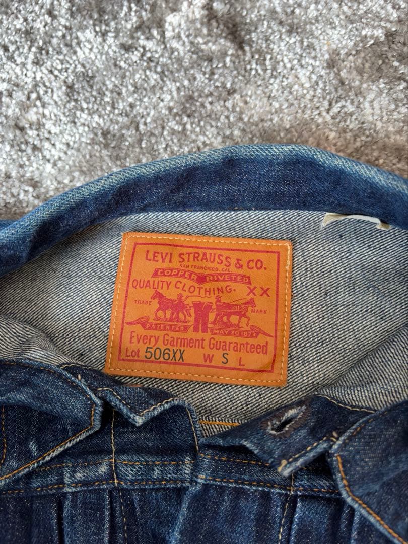 Levi's 506xx デニムジャケット アメリカ製　LVC 米国