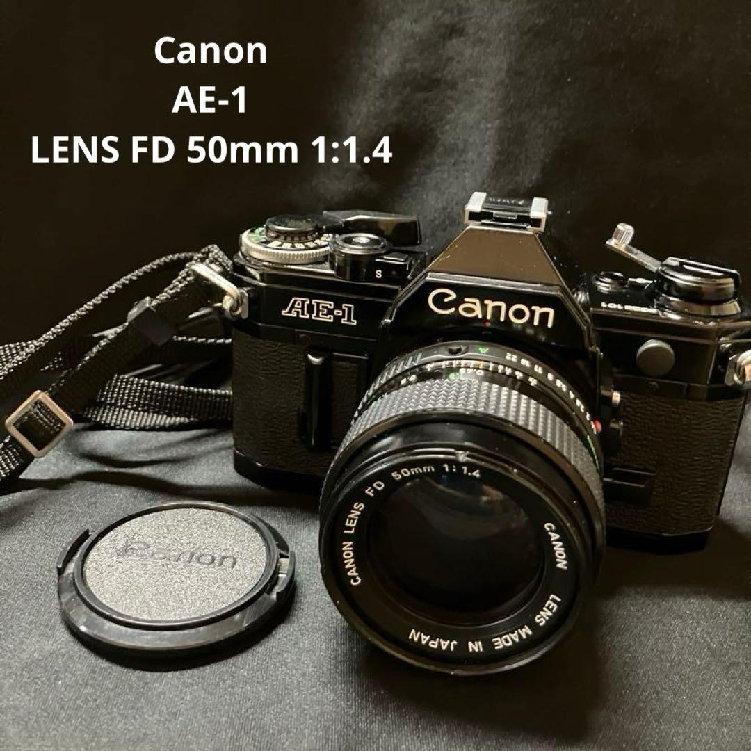 Canon AE-1 フィルムカメラ ジャンク扱い　　B2229