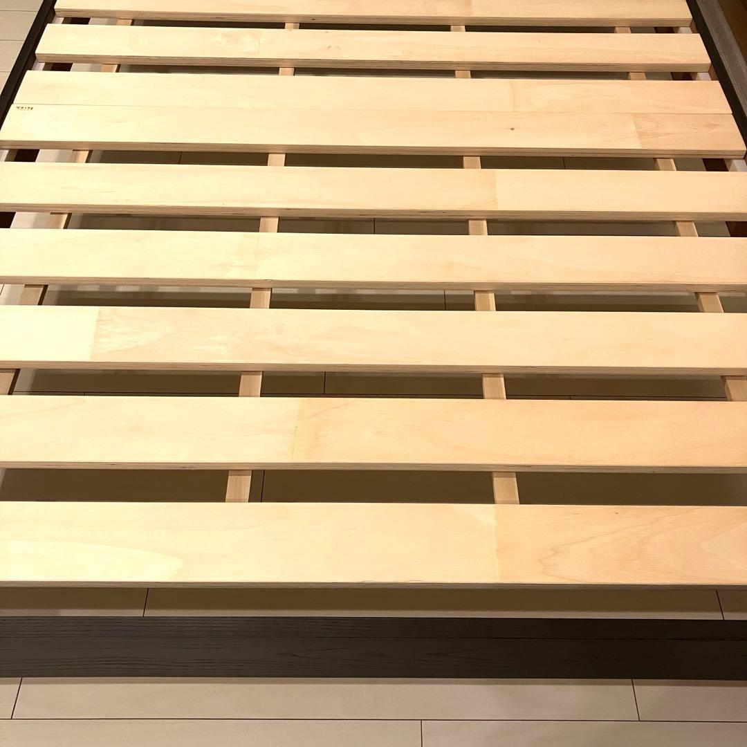 アクタス　ACTUS ベッド　ダブルベッド　マットレス付き