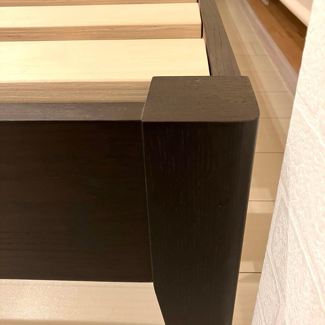 アクタス　ACTUS ベッド　ダブルベッド　マットレス付き