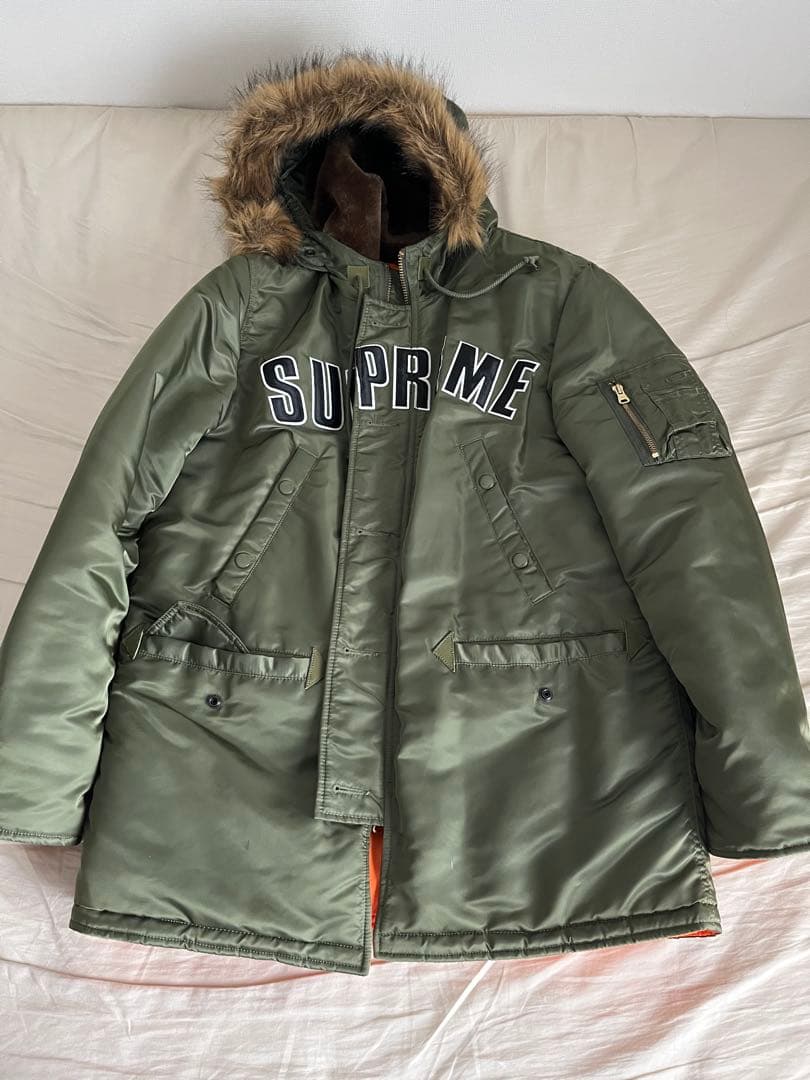 ジャケット・アウター supreme arc logo N3B parka