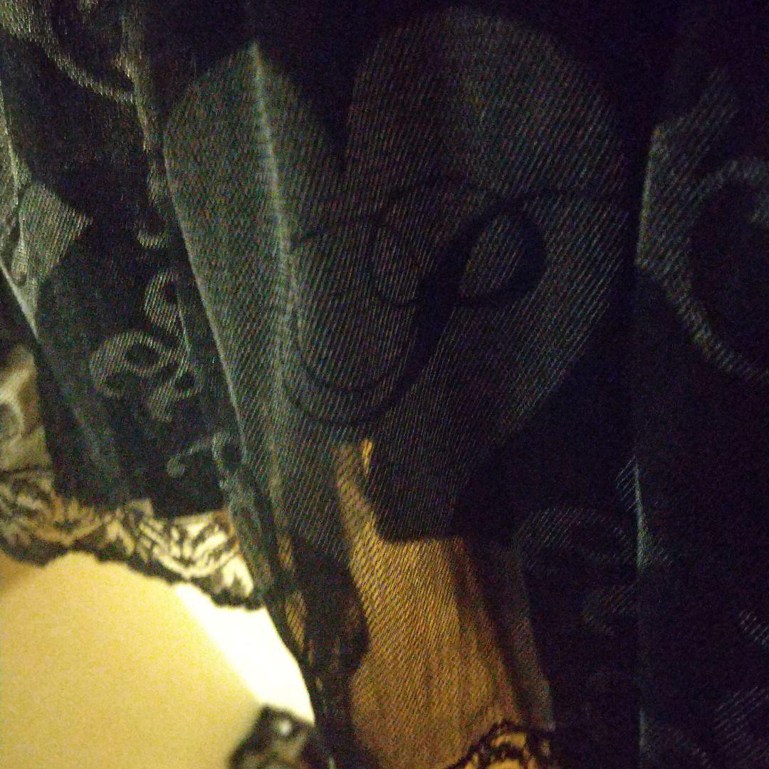 putomayo★トランプオーバースカート付きブラックSK