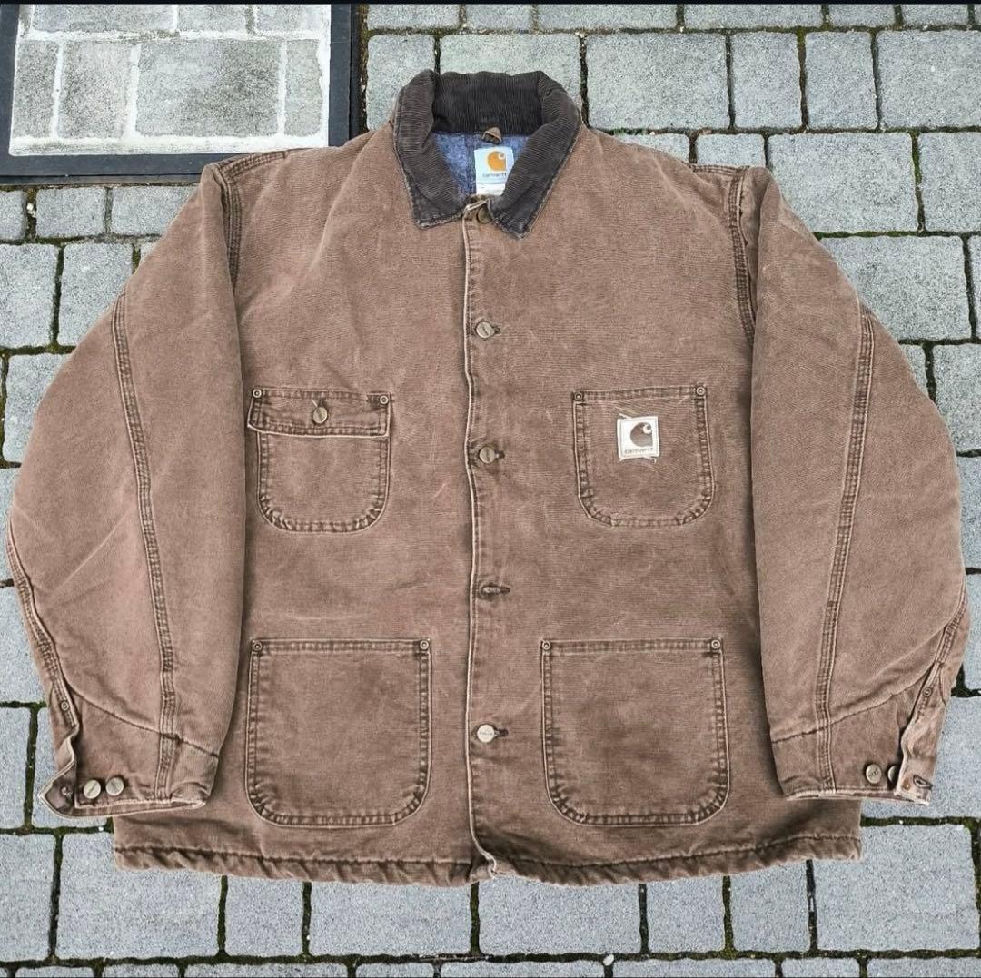 ジャケット・アウター 00s Carhartt Michigan chore coat CHT USA