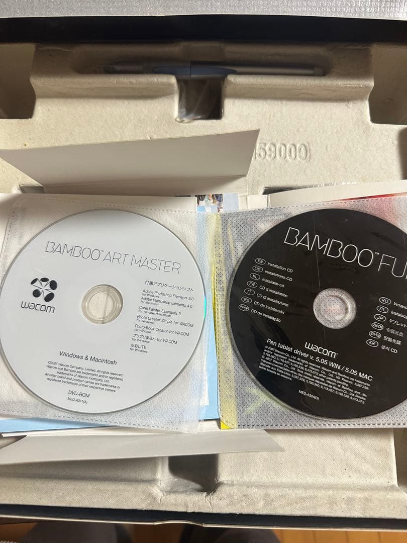 D3【中古】WACOM Bamboo Art Master CTE-650/S1