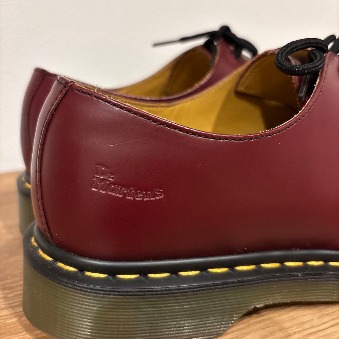 【美品】Dr. Martens バーガンディ レースアップシューズ uk9