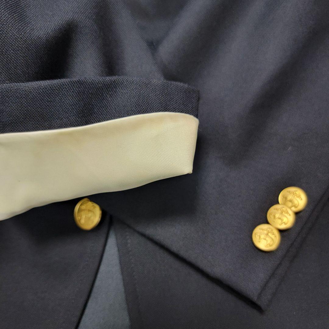 希少 日本製 ブルックスブラザーズ 金ボタン 紺ブレザージャケット L