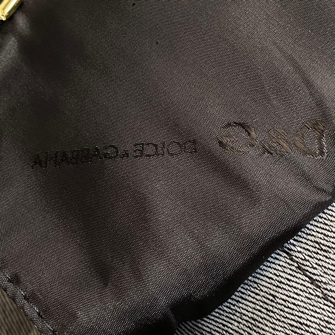 未使用級♡ドルチェアンドガッバーナ ファー デニムショートジャケット Gジャン