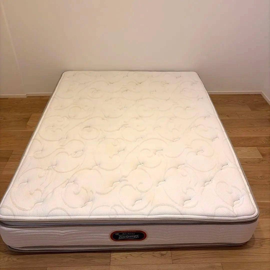 最終値引き！シモンズビューティーレスト プレミアム ゴールデンバリュー クイーン