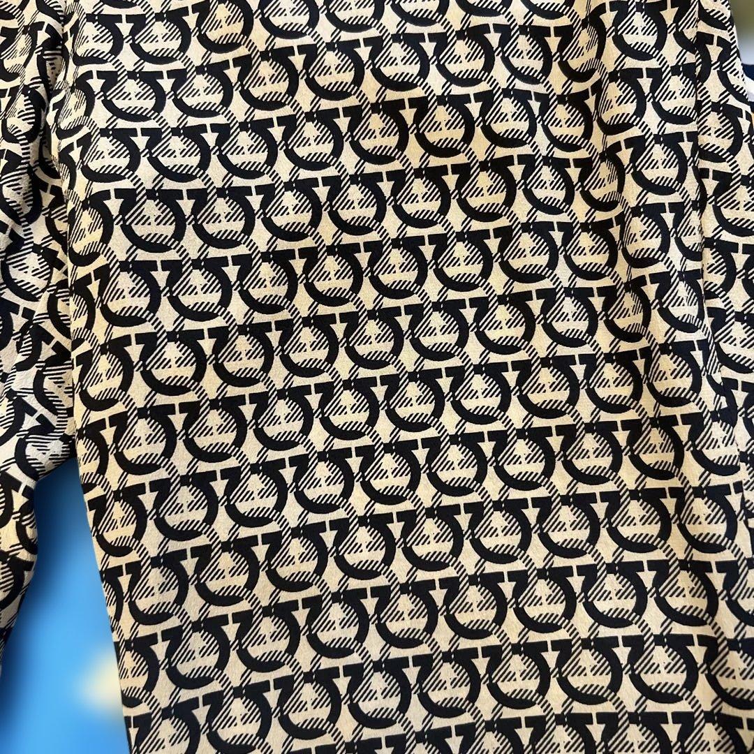 Salvatore Ferragamo 幾何学模様パンツ