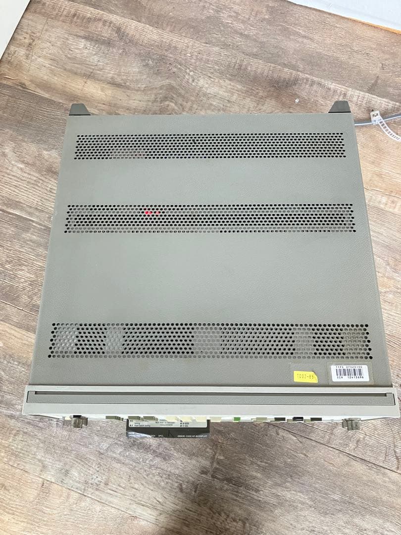 XMS 様用　hp 8903B 測定器　ヒューレットパッカード　未確認