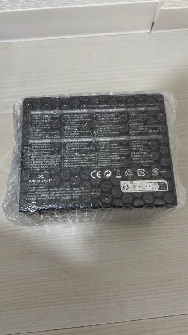 【新品未使用】フジフイルム XF35mm F2 R WR シルバー