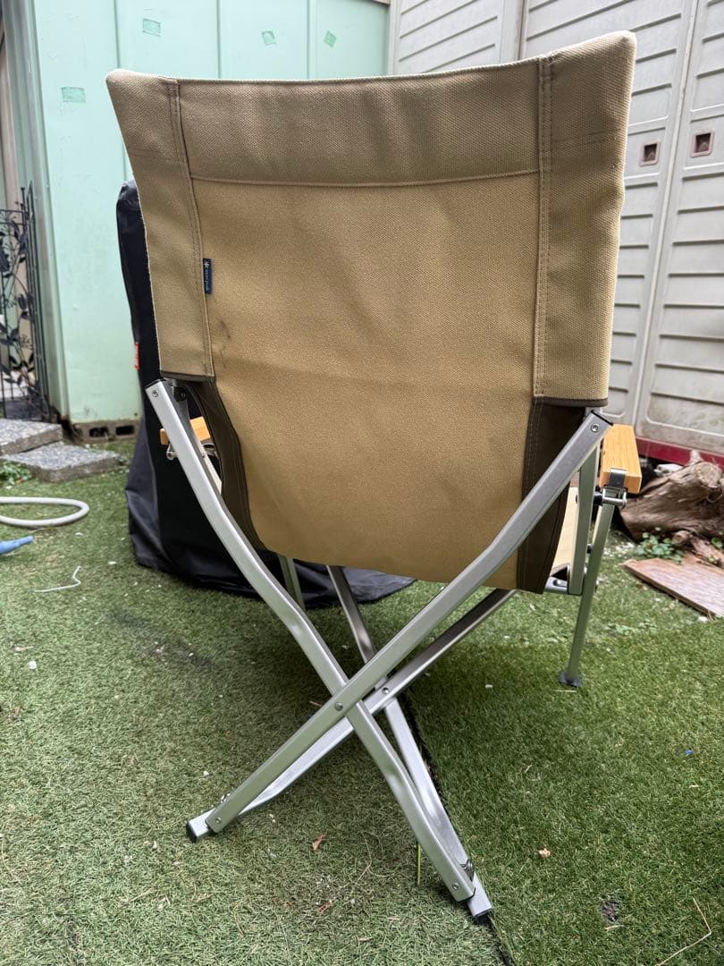  Peak ローチェア30 1脚 竹集成材アーム 折りたたみ ※ケース無