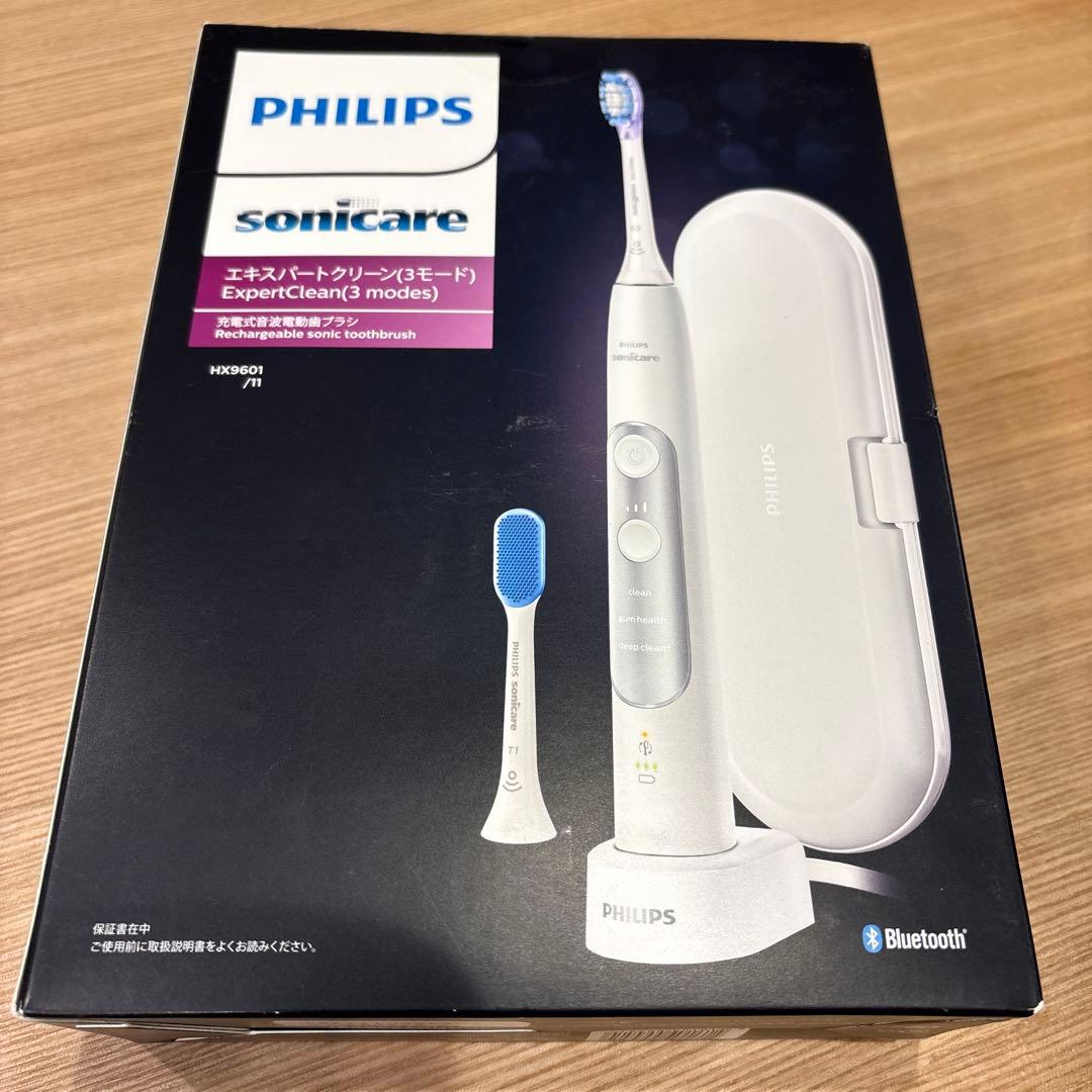 フィリップス ソニッケアーエキスパートクリーン 電動歯ブラシ HX9601/11