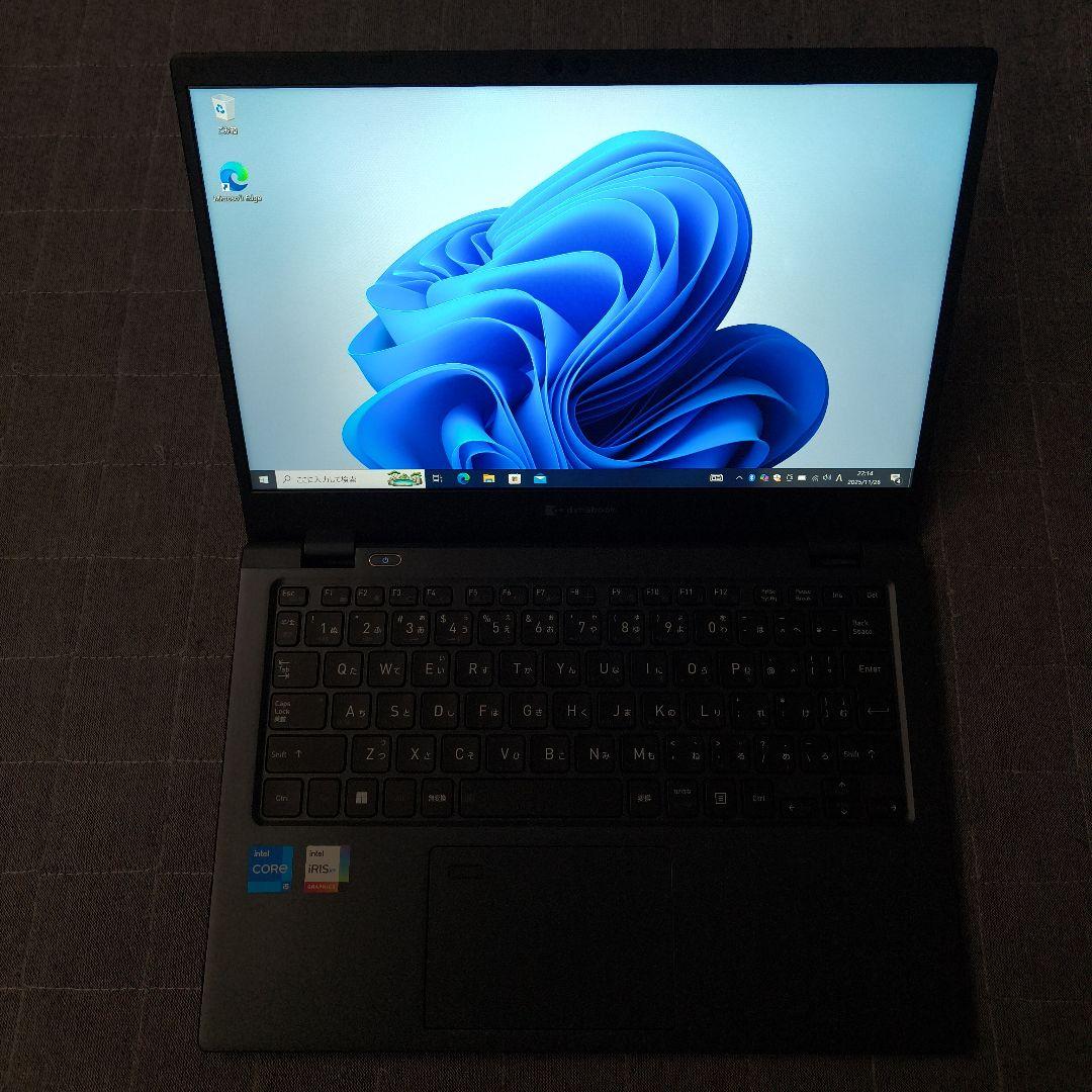 美品 Dynabook 超軽量 驚速 12世代i5 16GB 新品512GB 5