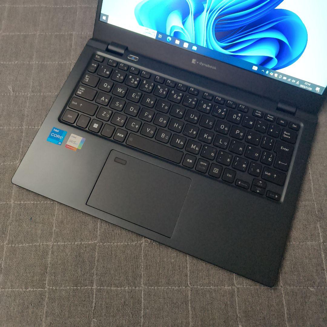 美品 Dynabook 超軽量 驚速 12世代i5 16GB 新品512GB 5