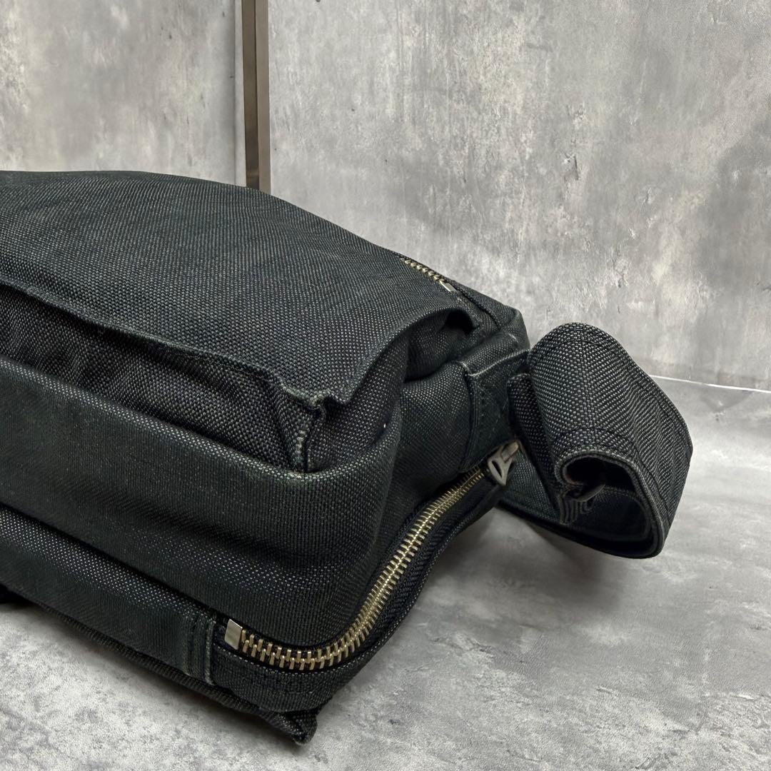 PORTER ショルダーバッグ 黒 キャンバス 日本製 吉田カバン