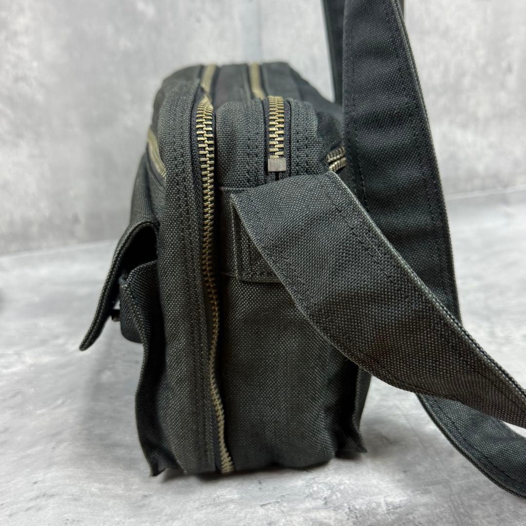 PORTER ショルダーバッグ 黒 キャンバス 日本製 吉田カバン