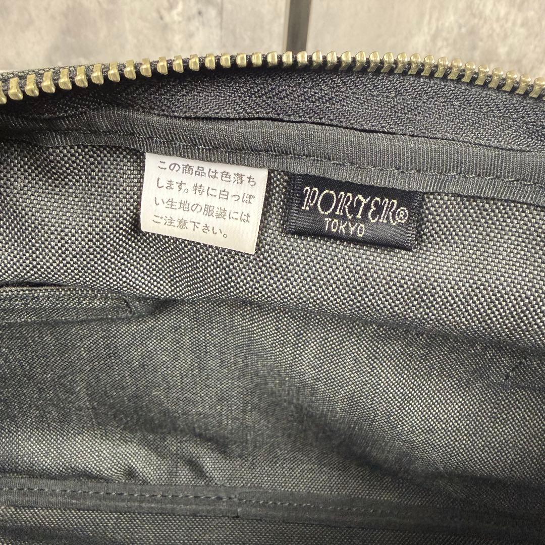 PORTER ショルダーバッグ 黒 キャンバス 日本製 吉田カバン