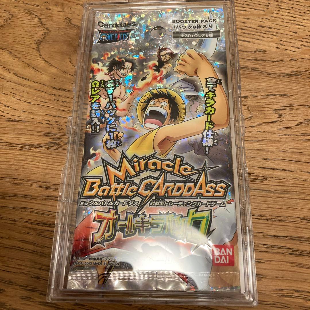 ミラバト　未開封　パック　ワンピース　オールキラパック