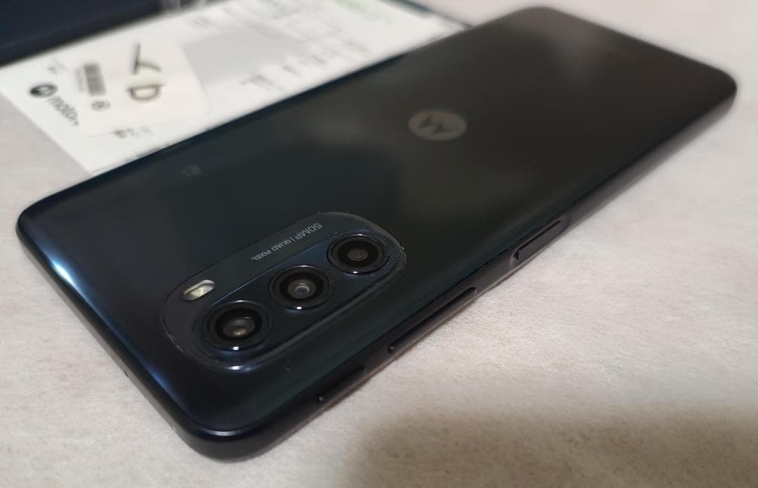Motorola moto g52j 5G / SIMフリー 指紋認証不可