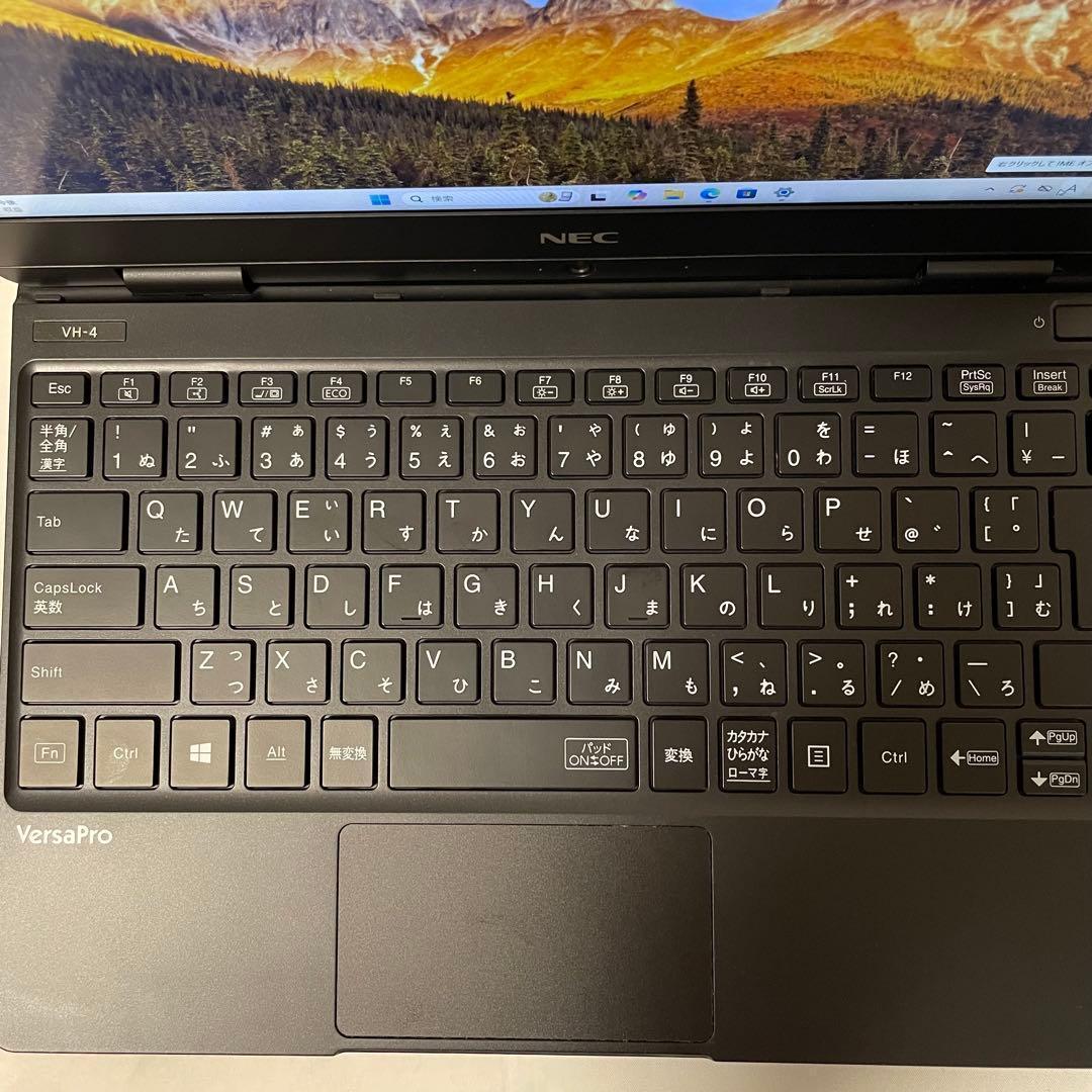 【即使用OK】i7-第8世代/SSD128GB/NEC Windows11軽量