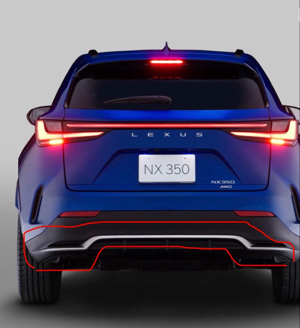 しげ レクサスNX Fスポーツ　純正部品(塗装)