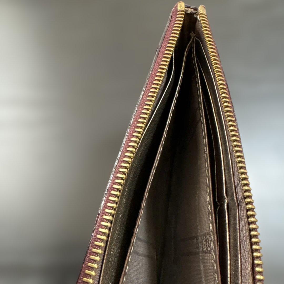 【新品未使用】ペレボルサ (PELLE BORSA)長財布　L字ファスナー201