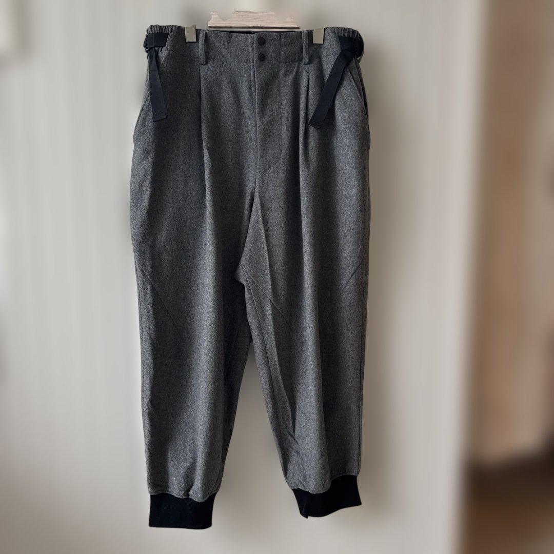 Y-3 ウール サルエル パンツ サイズM/M