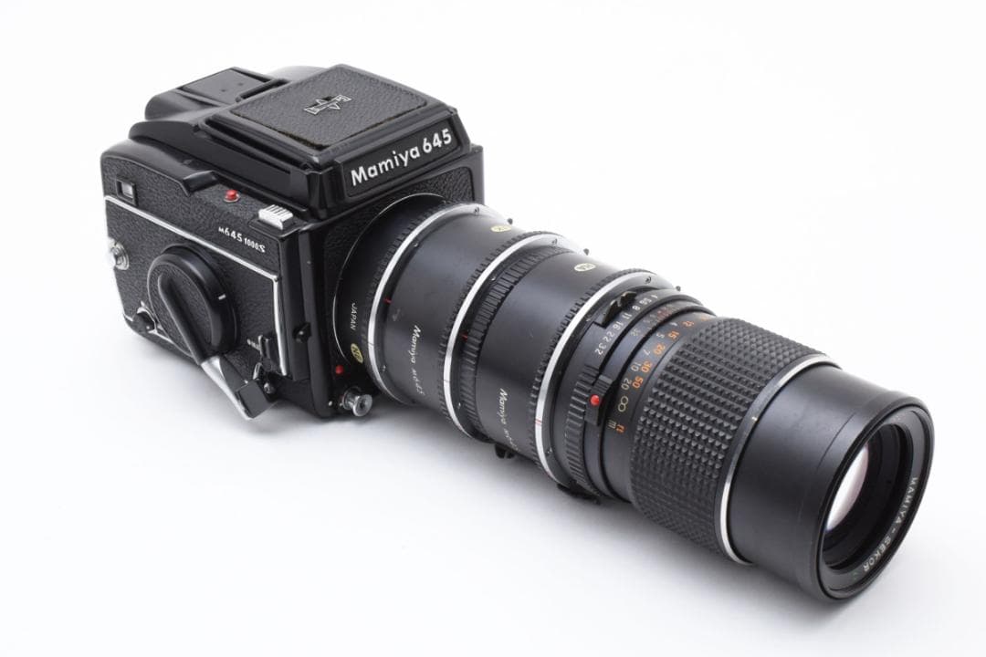 ★極美品★マミヤM645 1000S150mmf4プリズムファインダー#1054