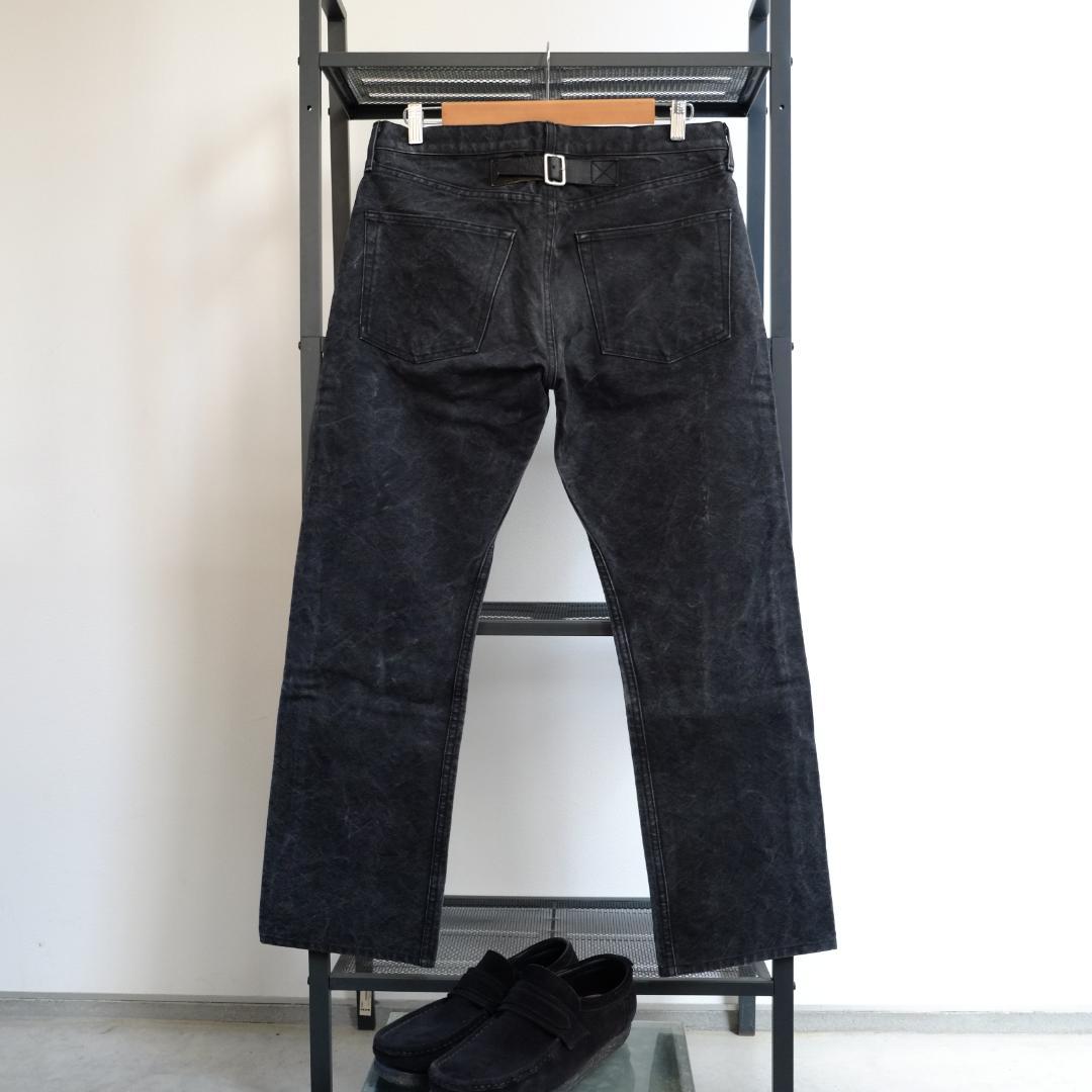 JUNYA WATANABE MAN 顔料染め ブラックデニム S フェード感