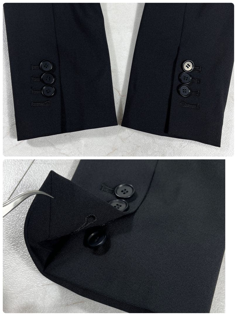 ✨未使用級 theory ダブルブレスト 近年モデル ストレッチ 伸縮性