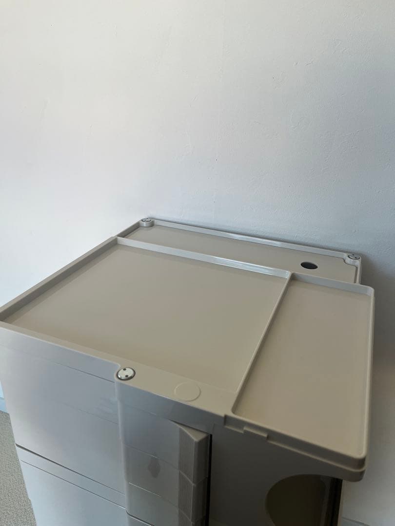 ボビーワゴン 正規品 ストーンホワイト 3段5トレイ