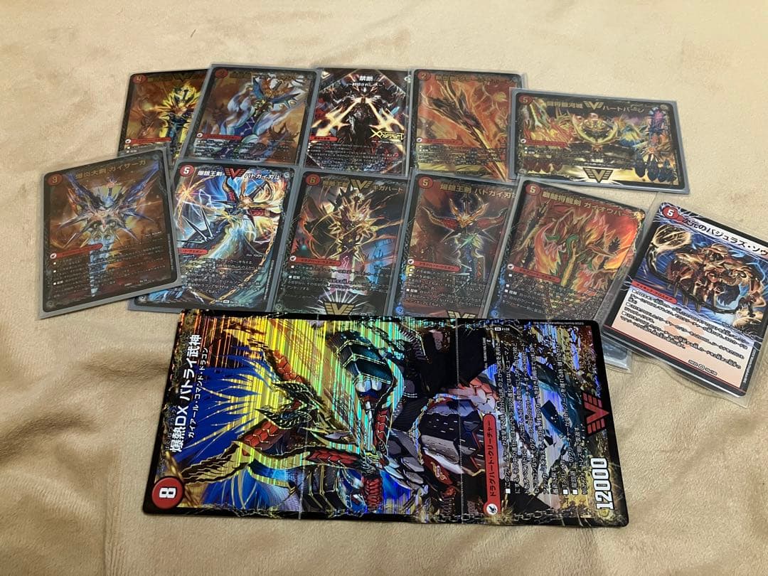 デュエマ　モルトデッキ　スリーブ付き