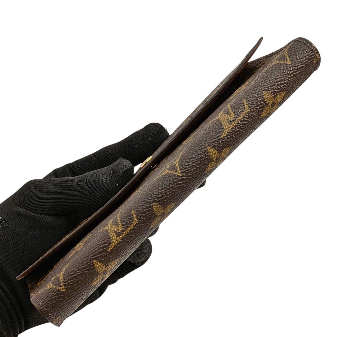 外観美 ルイヴィトン モノグラム ポルトトレゾール インターナショナル 963