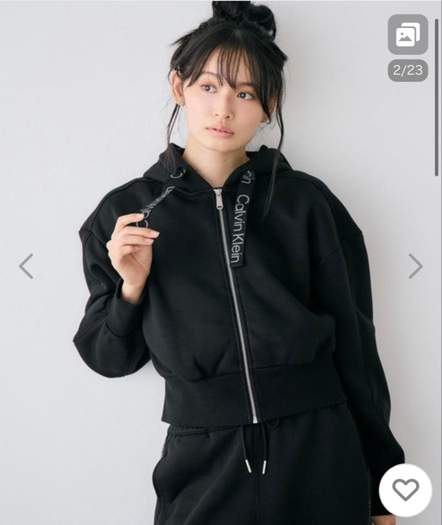  フルジップスウェットパーカー