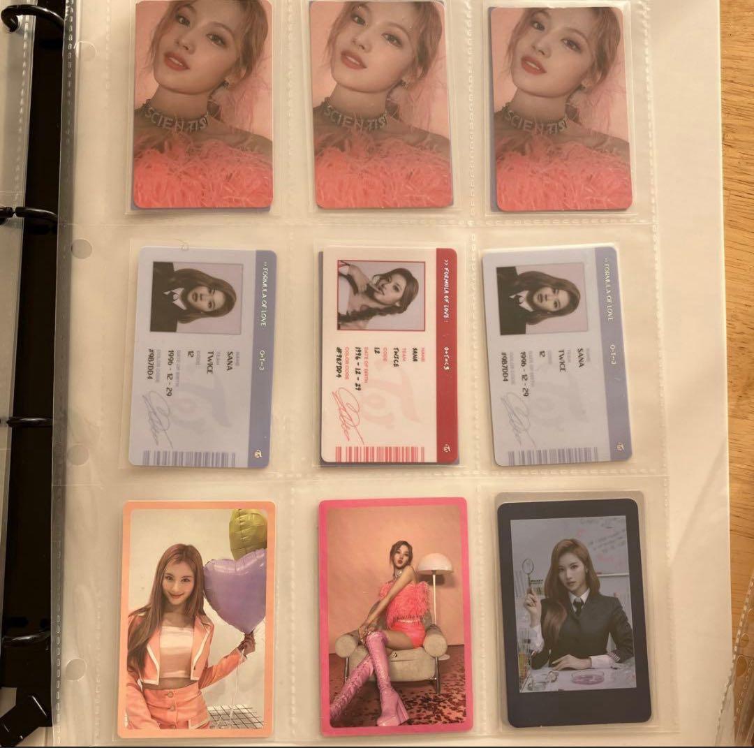 【約125点】＋おまけ　TWICE サナセット　トレカ　まとめ