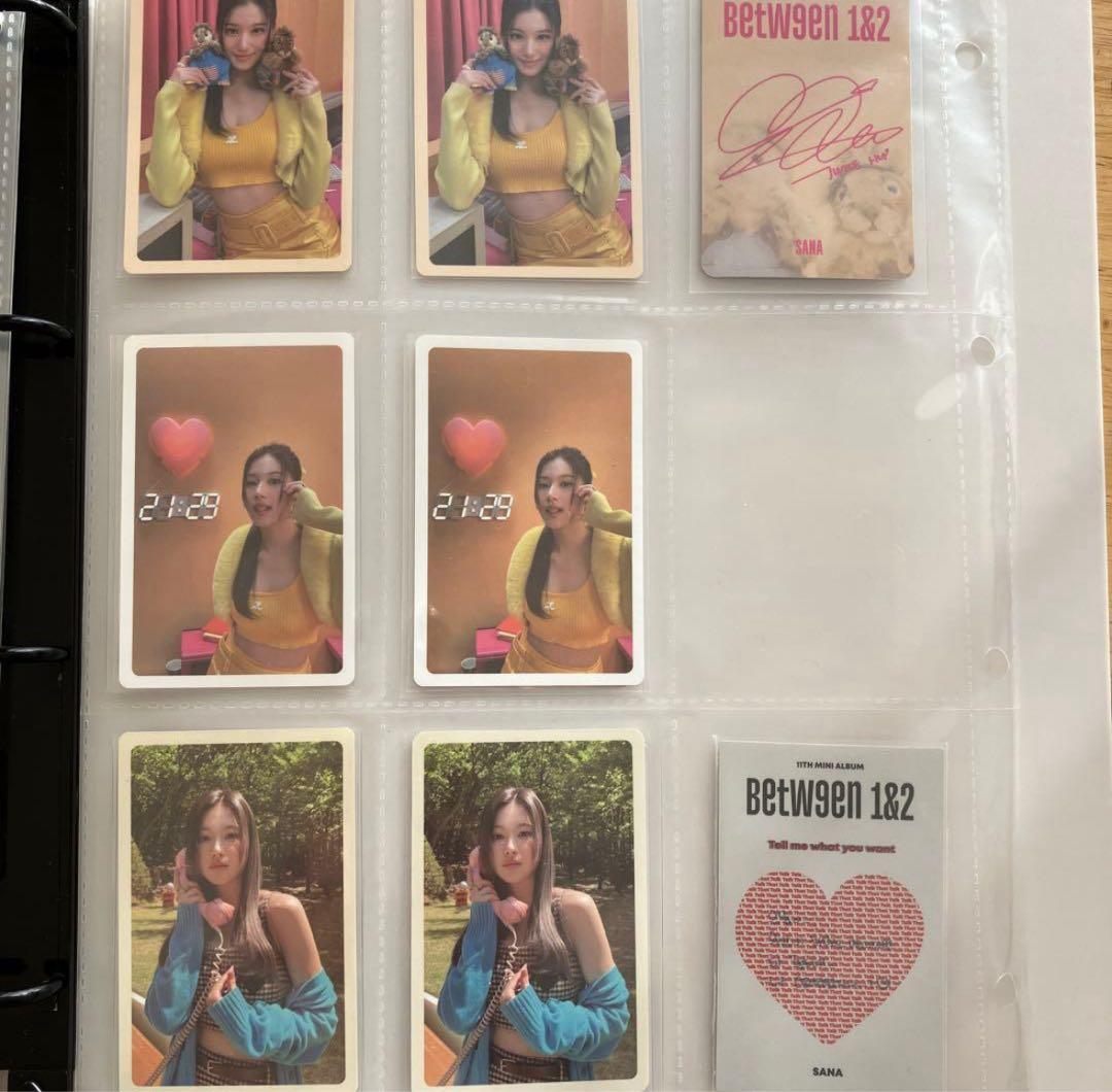 【約125点】＋おまけ　TWICE サナセット　トレカ　まとめ