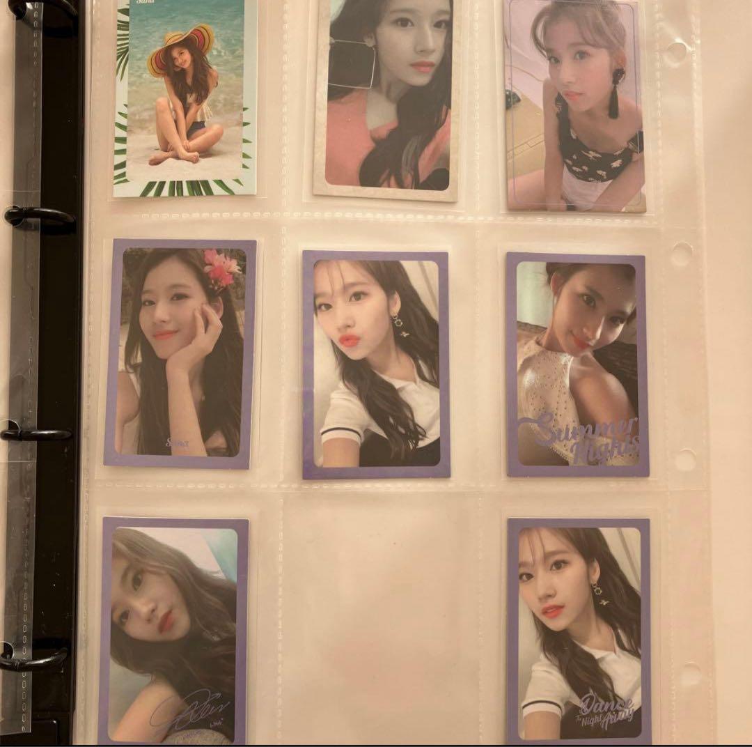 【約125点】＋おまけ　TWICE サナセット　トレカ　まとめ