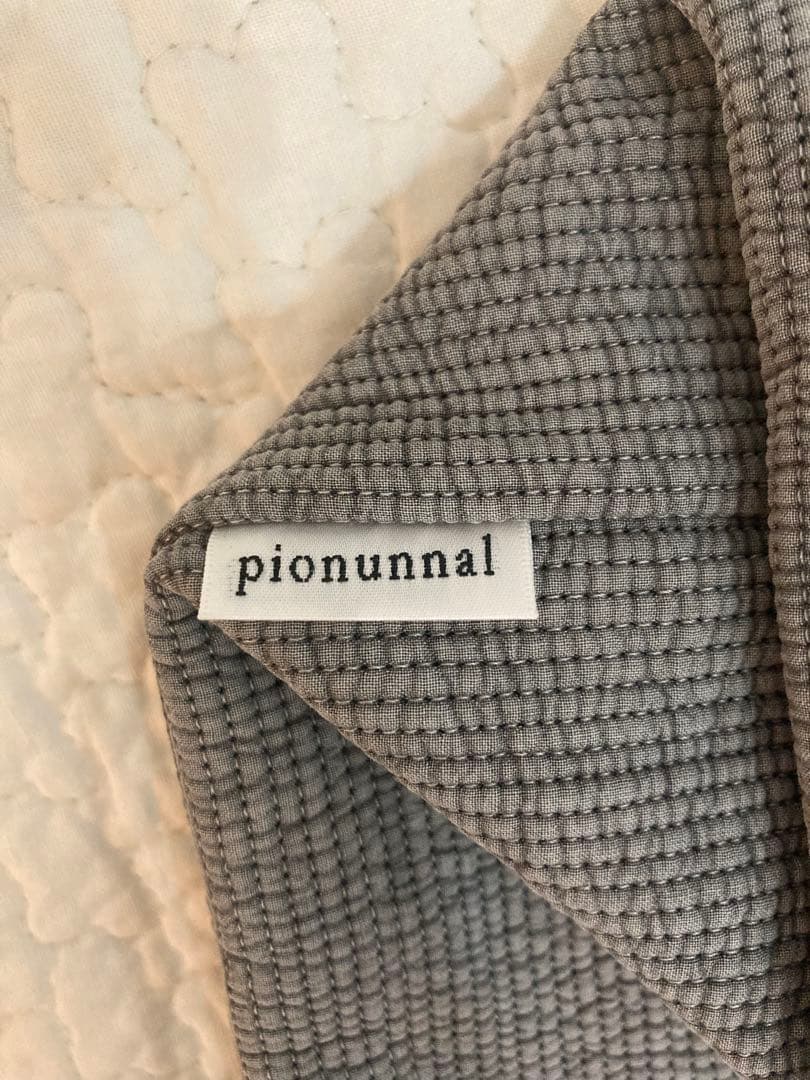 pionunnal ライトグレー バレリーナ