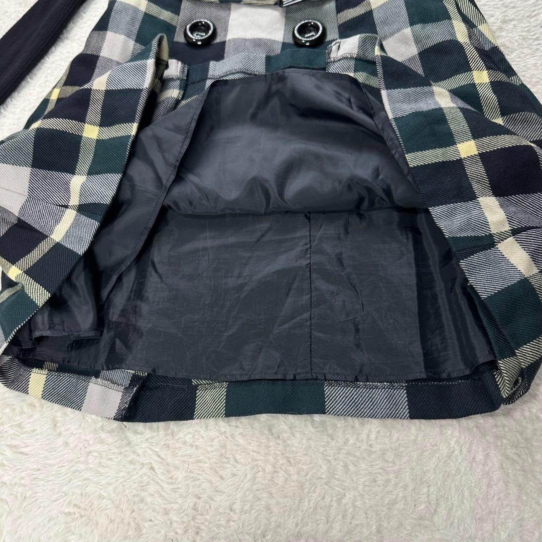 ブルーレーベルクレストブリッジ✨タートルネックニットワンピース サイズ38