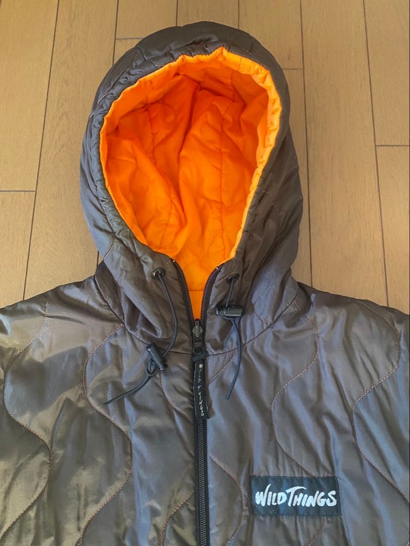 ワイルドシングス プリマロフト ジャケッ トリバーシブル USA製　L