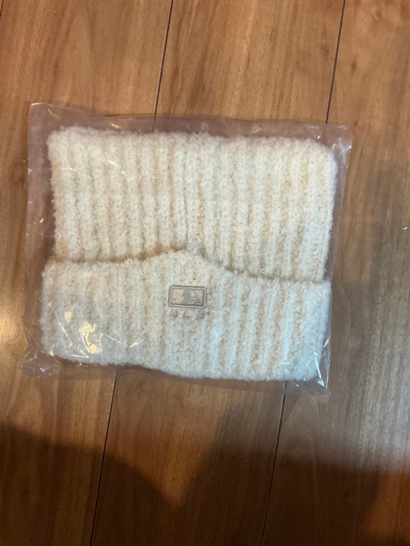 韓国　MLB KOREA 猫耳　ニット帽