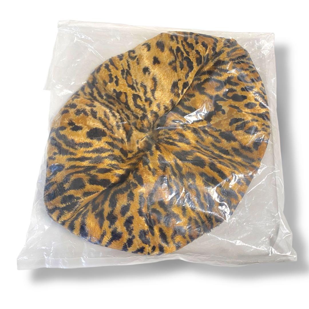 帽子 OLD STANDARDS - ANIMAL BIG BERET Leopard