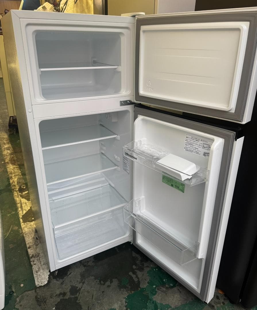 HISENSE　ハイセンス　冷蔵庫　124L　HR-B12E3W　2023年