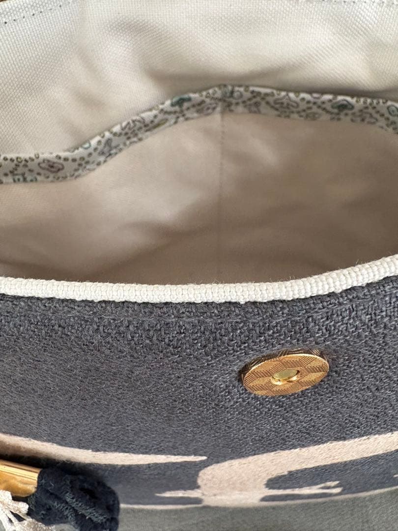 ミナペルホネン◯ハンドメイド◯2way ワッフルサンド　斜め掛けショルダー